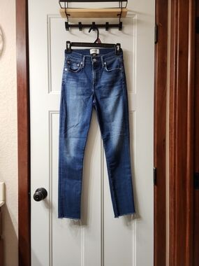 Agolde Raw Hem Skinny Jeans